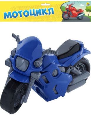 Мотоцикл Спорт Синий И-3405